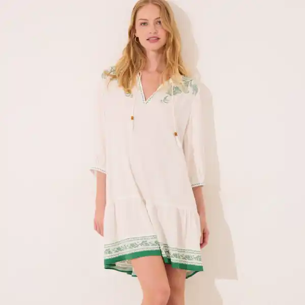 Camisola viscosa marfil