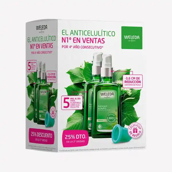 Pack tratamiento anticelulítico de Weleda