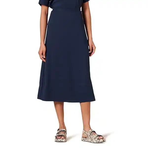 Falda midi ligera de Amazon Essentials