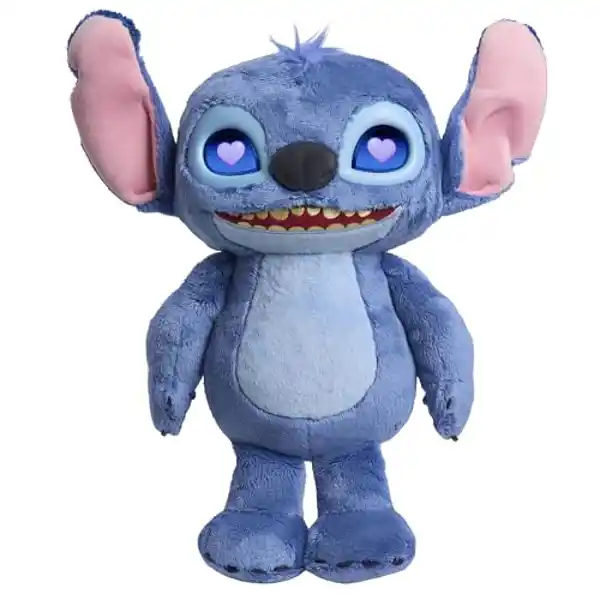 Just Play Peluche Interactivo de Disney Stitch Many Moods Stitch