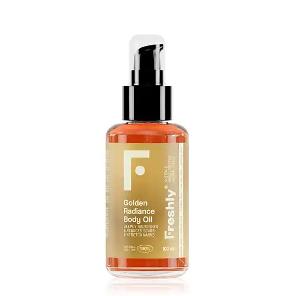 Golden Radiance Body Oil de Freshly Cosmetics
