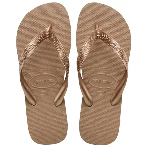Havaianas Top Tiras, chanclas clásicas Rose Gold