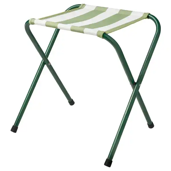 Taburete plegable - verde