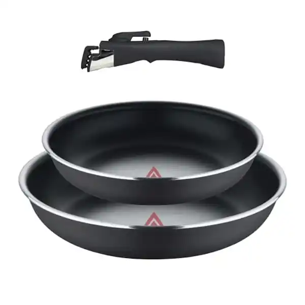 Bergner - Set 2 sartenes con mango extraíble