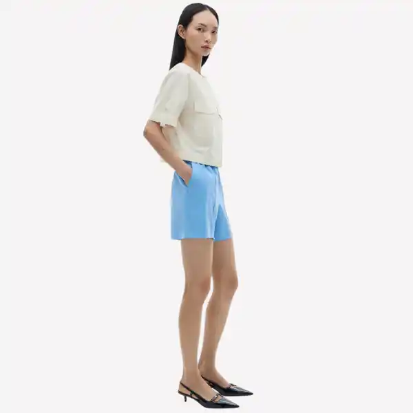 Shorts cintura elástica