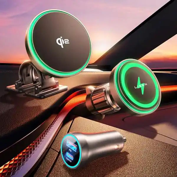 Magsafe - Kit smartphone para viajes (soporte/cargador + adaptador)