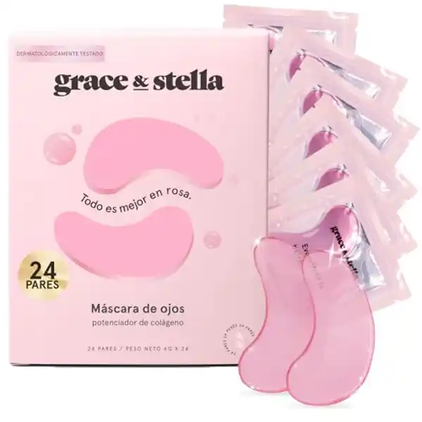 Grace & Stella - Parches para los ojos (24 pares)