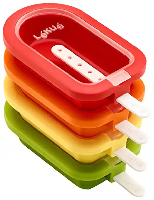 Lékué kit 4 moldes para hace polos caseros (60mlx4) 