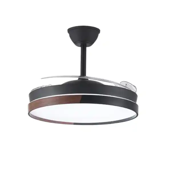 Wonderlamp - Ventilador LED aspas plegables