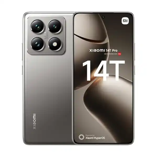 Xiaomi 14T Pro, smartphone de 12+256GB, con pantalla AMOLED 6,67''