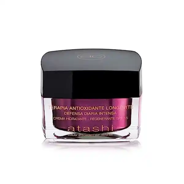 Atashi, crema hidratante antioxidante y regenerante SPF 15