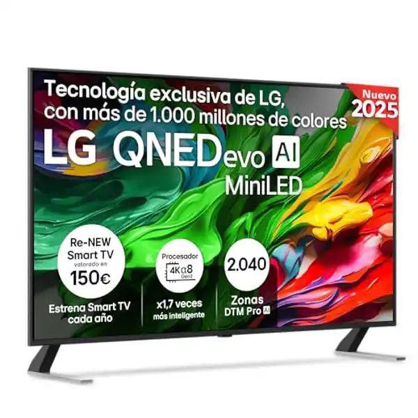 LG Smart TV 55" 4K QNED EVO 