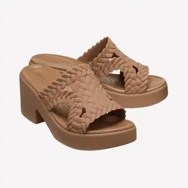Brooklyn Woven Slide Heel