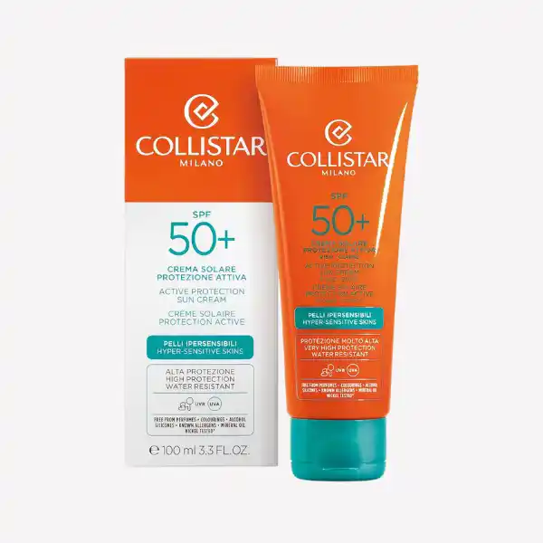 Collistar crema solar SPF 50 piel sensible