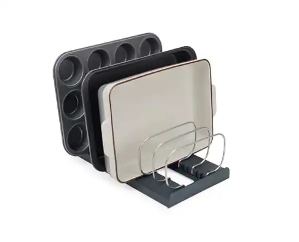 Organizador para bandejas, sartenes y tapas