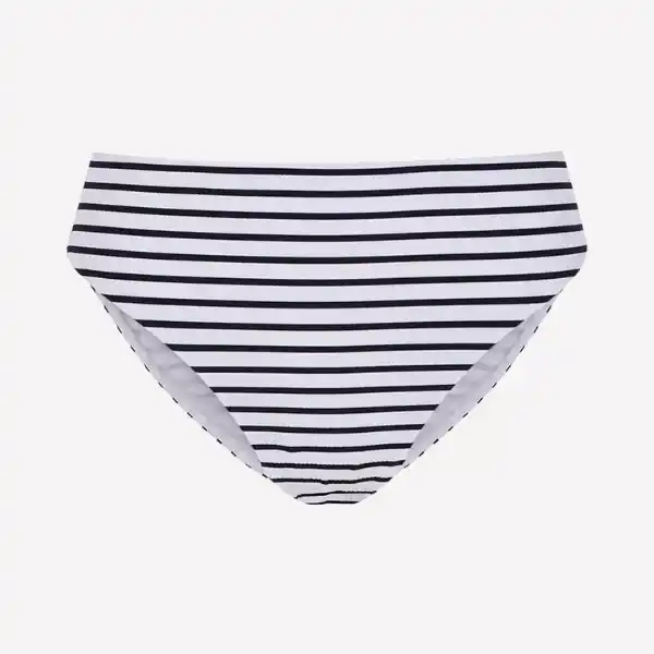 Braguita Bikini Alta Rayas Navy