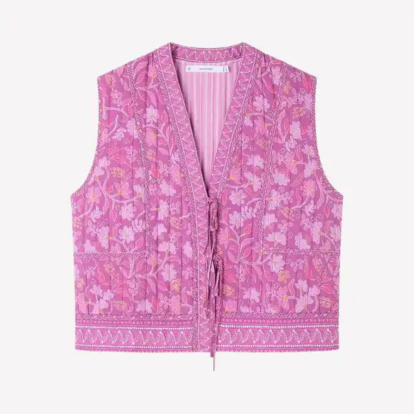 Chaleco Estampado Sweater Mix and Match Journal