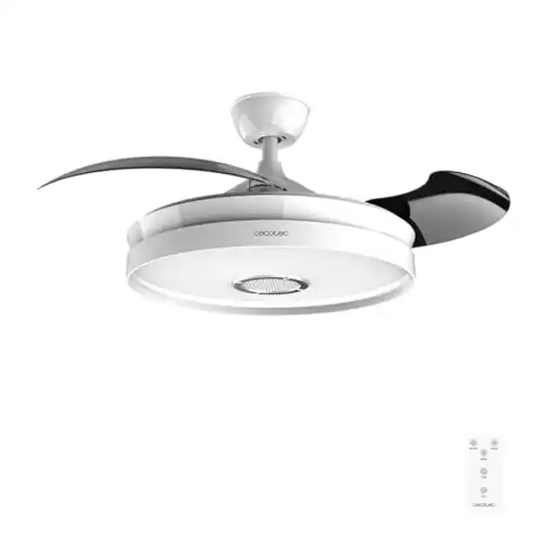 Cecotec Energysilence Aero 4360 - Ventilador/Lámpara/Altavoz