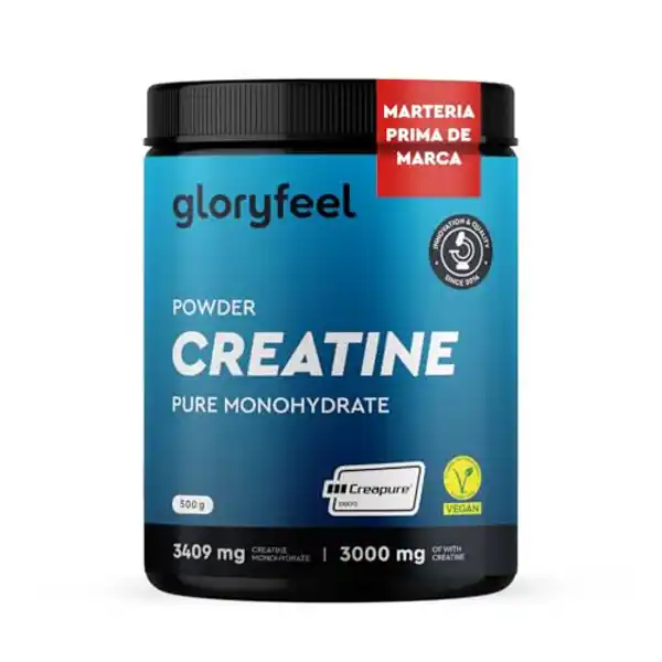 Creapure, creatina Monohidratada 500 g sin aditivos